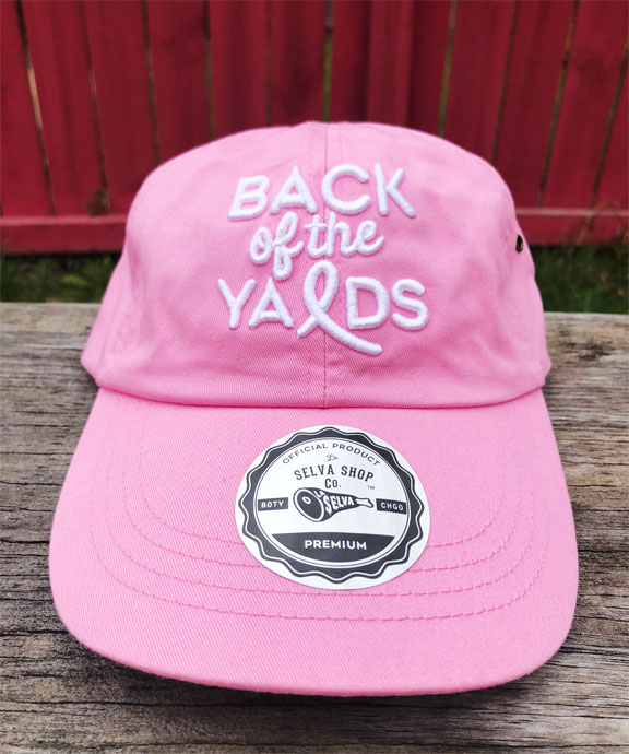 Back of the Yards Ribbon Dad Cap - Pink **Limited Edition** - Image 3