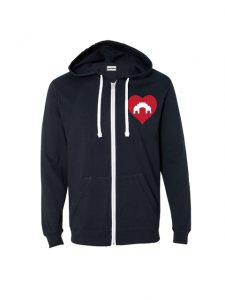 Love for the Yards Full-Zip Hoodies