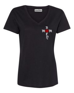 Love "BOTY" Mom Black Tee