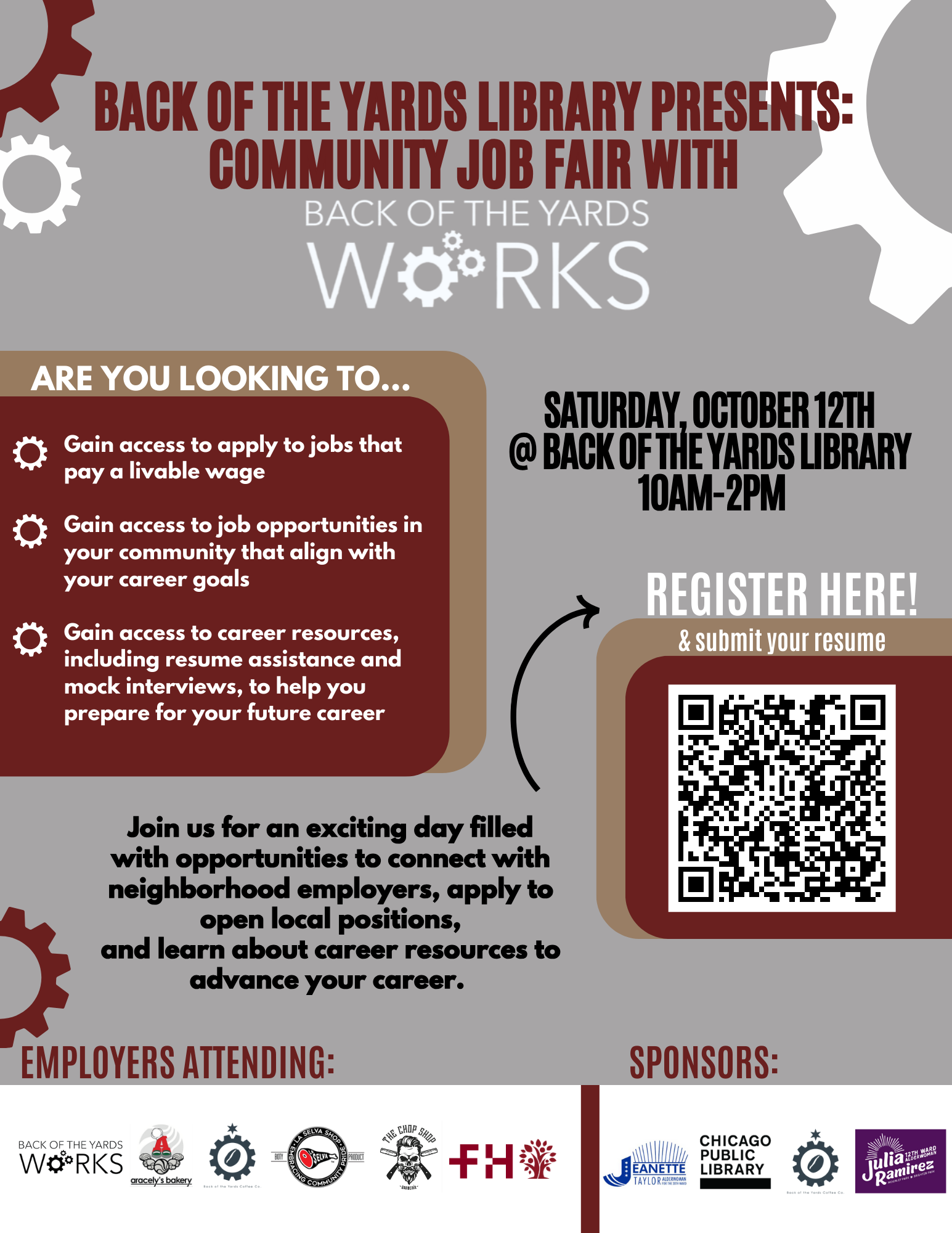 Back of the Yards Works Community Job Fair