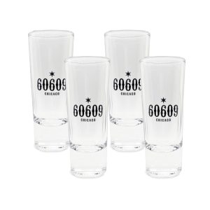 60609-2oz Shot Glasses- 4 pack