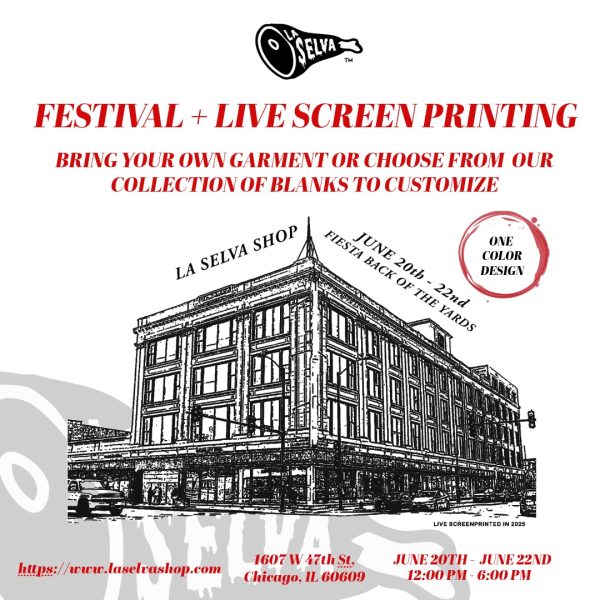 Fiesta Live Screen Printing!